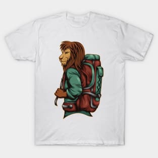 Backpacker Lion T-Shirt